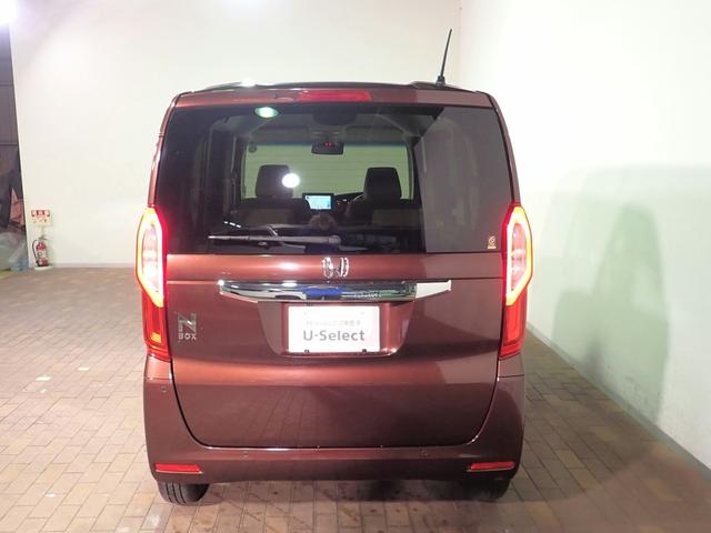 N-BOX L ギャザズ8インチメモリーナビ フルセグTV ブルートゥース バックカメラ ETC車載器 両側電動スライドドア LEDオートライト ワンオーナー シートヒーター パーキングセンサー シートバックテーブル(35枚目)