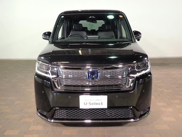 ステップワゴン ｅ：ＨＥＶスパーダ　ギャザズ１１．４インチナビ　フルセグＴＶ　ブルートゥース　天吊りモニター　両側電動スライドドア　シートヒーター　ＬＥＤオートライト　ワンオーナー　禁煙車　Ｐセンサー　パワーテールゲート　ＢＳＩ（32枚目）