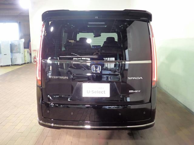 ステップワゴン ｅ：ＨＥＶスパーダ　ギャザズ１１．４インチナビ　フルセグＴＶ　ブルートゥース　天吊りモニター　両側電動スライドドア　シートヒーター　ＬＥＤオートライト　ワンオーナー　禁煙車　Ｐセンサー　パワーテールゲート　ＢＳＩ（35枚目）