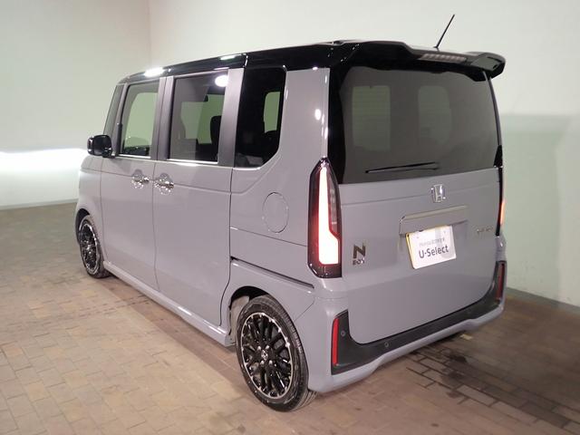 N-BOXカスタム ターボコーディネートスタイル ギャザズ9インチメモリーナビ フルセグTV ブルートゥース バックカメラ 両側電動スライドドア シートヒーター LEDオートライト オートハイビーム ワンオーナー 禁煙車 レザーシート Pセンサー(34枚目)
