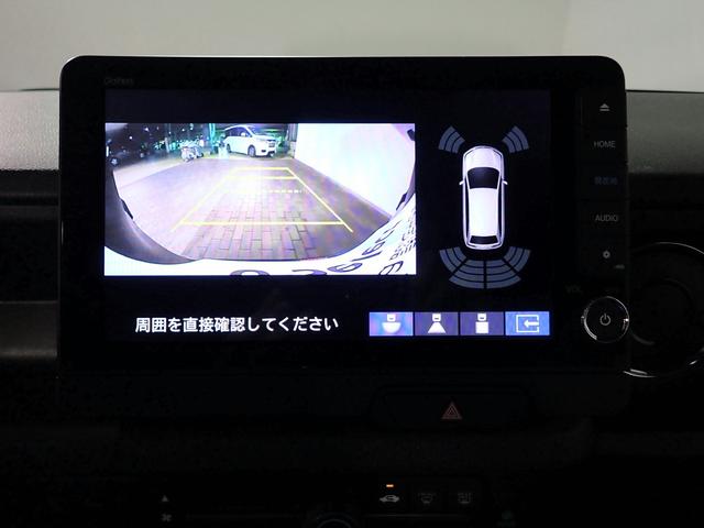 N-BOXカスタム ターボ ギャザズ9インチメモリーナビ フルセグTV ブルートゥース バックカメラ 純正天吊りモニター 両側電動スライドドア ベンチシート シートヒーター LEDオートライト ワンオーナー 禁煙車(9枚目)