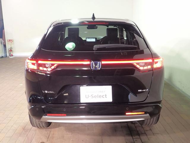 ヴェゼル ｅ：ＨＥＶＺ　ホンダコネクト９インチナビ　フルセグＴＶ　ブルートゥース　バックカメラ　ＥＴＣ２．０　ＬＥＤオートライト　ワンオーナー　パーキングセンサー　ワイヤレス充電　シート＆ステアリングヒーター　ハーブレザーＳ（34枚目）