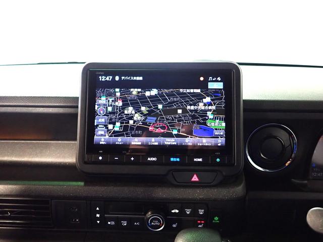 N-BOXカスタム コーディネートスタイル ギャザズ8インチメモリーナビ フルセグTV ブルートゥース バックカメラ 両側電動スライドドア ETC車載器 シートヒーター LEDオートライト ドラレコ前後 ワンオーナー 禁煙車 Pセンサー(8枚目)