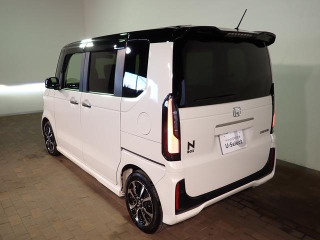 N-BOXカスタム コーディネートスタイル ギャザズ8インチメモリーナビ フルセグTV ブルートゥース バックカメラ 両側電動スライドドア ETC車載器 シートヒーター LEDオートライト ドラレコ前後 ワンオーナー 禁煙車 Pセンサー(35枚目)