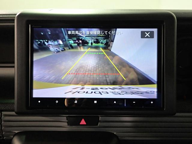 Ｎ－ＶＡＮ ファン　社外８インチメモリーナビ　フルセグＴＶ　ＣＤ＆ＤＶＤ再生　ブルートゥース　バックカメラ　ＥＴＣ車載器　両側スライドドア　ＬＥＤオートライト　社外１２インチＡＷ　ワンオーナー　禁煙車　パーキングセンサー（9枚目）