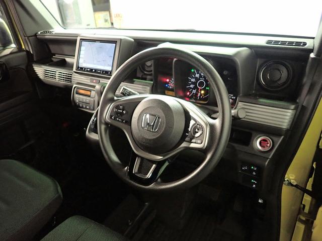 Ｎ－ＶＡＮ ファン　社外８インチメモリーナビ　フルセグＴＶ　ＣＤ＆ＤＶＤ再生　ブルートゥース　バックカメラ　ＥＴＣ車載器　両側スライドドア　ＬＥＤオートライト　社外１２インチＡＷ　ワンオーナー　禁煙車　パーキングセンサー（22枚目）