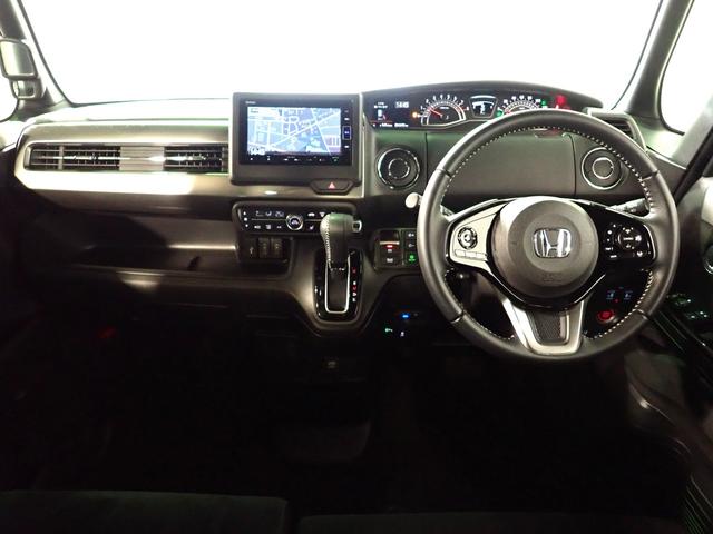 N-BOXカスタム Lスタイル+ブラック ギャザズメモリーナビ フルセグTV ブルートゥース Bカメラ 両側電動スライドドア LEDオートライト ワンオーナー 禁煙車 シートバックテーブル Pセンサー シートヒーター ホンダセンシング(25枚目)