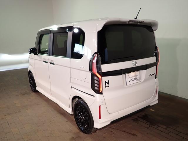 N-BOXカスタム Lスタイル+ブラック ギャザズメモリーナビ フルセグTV ブルートゥース Bカメラ 両側電動スライドドア LEDオートライト ワンオーナー 禁煙車 シートバックテーブル Pセンサー シートヒーター ホンダセンシング(35枚目)