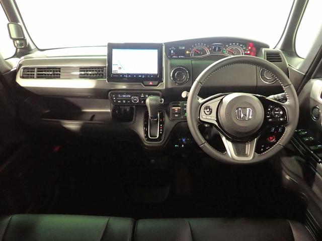 N-BOXカスタム Lターボスタイル+ブラック 社外8インチメモリーナビ フルセグTV ブルートゥース Bカメラ ETC車載器 両側電動スライドドア LEDオートライト ワンオーナー 禁煙車 大型ルーフコンソール Pセンサー シートヒーター(24枚目)