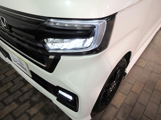 N-BOXカスタム Lターボスタイル+ブラック 社外8インチメモリーナビ フルセグTV ブルートゥース Bカメラ ETC車載器 両側電動スライドドア LEDオートライト ワンオーナー 禁煙車 大型ルーフコンソール Pセンサー シートヒーター(30枚目)