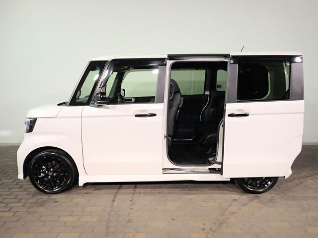 N-BOXカスタム Lターボスタイル+ブラック 社外8インチメモリーナビ フルセグTV ブルートゥース Bカメラ ETC車載器 両側電動スライドドア LEDオートライト ワンオーナー 禁煙車 大型ルーフコンソール Pセンサー シートヒーター(33枚目)