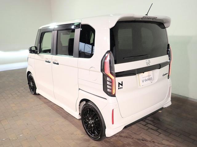 N-BOXカスタム Lターボスタイル+ブラック 社外8インチメモリーナビ フルセグTV ブルートゥース Bカメラ ETC車載器 両側電動スライドドア LEDオートライト ワンオーナー 禁煙車 大型ルーフコンソール Pセンサー シートヒーター(34枚目)