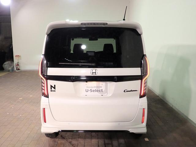 N-BOXカスタム Lターボスタイル+ブラック 社外8インチメモリーナビ フルセグTV ブルートゥース Bカメラ ETC車載器 両側電動スライドドア LEDオートライト ワンオーナー 禁煙車 大型ルーフコンソール Pセンサー シートヒーター(35枚目)