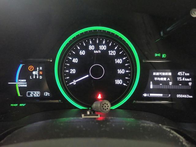 シャトル ハイブリッドＺホンダセンシング　ギャザズ８インチメモリーナビ　フルセグＴＶ　ＣＤ＆ＤＶＤ再生　ブルートゥース　Ｂカメラ　ＥＴＣ車載器　ＬＥＤオートライト　ワンオーナー　ハーフレザーシート　シートヒーター　ルーフレール　パドルシフト（21枚目）