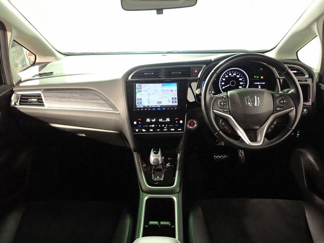 シャトル ハイブリッドＺホンダセンシング　ギャザズ８インチメモリーナビ　フルセグＴＶ　ＣＤ＆ＤＶＤ再生　ブルートゥース　Ｂカメラ　ＥＴＣ車載器　ＬＥＤオートライト　ワンオーナー　ハーフレザーシート　シートヒーター　ルーフレール　パドルシフト（24枚目）