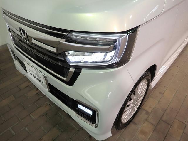 Ｎ－ＢＯＸカスタム ＥＸターボ　社外７インチメモリーナビ　フルセグＴＶ　ブルートゥース　Ｂカメラ　ＥＴＣ車載器　両側電動スライドドア　ＬＥＤオートライト　ワンオーナー　禁煙車　Ｐセンサー　シートヒーター　ハーフレザーシート（30枚目）