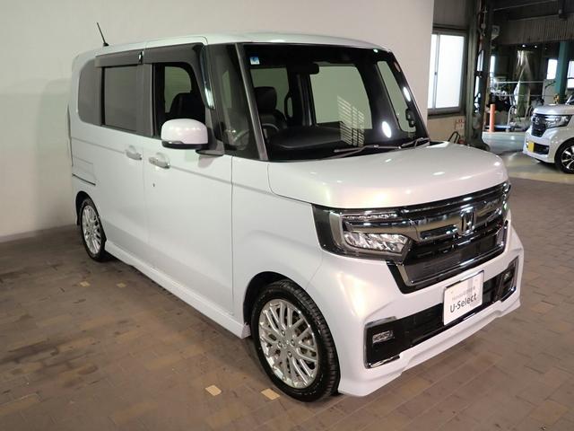 Ｎ－ＢＯＸカスタム ＥＸターボ　社外７インチメモリーナビ　フルセグＴＶ　ブルートゥース　Ｂカメラ　ＥＴＣ車載器　両側電動スライドドア　ＬＥＤオートライト　ワンオーナー　禁煙車　Ｐセンサー　シートヒーター　ハーフレザーシート（31枚目）