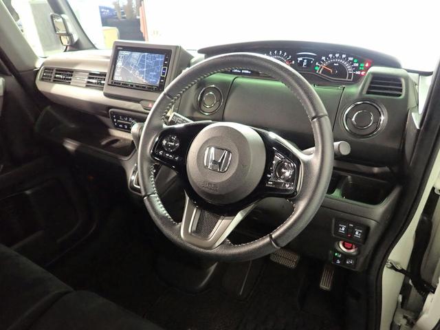 Ｎ－ＢＯＸカスタム Ｌスタイル＋ブラック　ギャザズメモリーナビ　フルセグＴＶ　Ｂカメラ　両側電動スライドドア　ＥＴＣ車載器　ＬＥＤオートライト　ワンオーナー　禁煙車　シートバックテーブル　Ｐセンサー　シートヒーター　ホンダセンシング（23枚目）