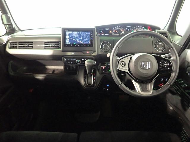 Ｎ－ＢＯＸカスタム Ｌスタイル＋ブラック　ギャザズメモリーナビ　フルセグＴＶ　Ｂカメラ　両側電動スライドドア　ＥＴＣ車載器　ＬＥＤオートライト　ワンオーナー　禁煙車　シートバックテーブル　Ｐセンサー　シートヒーター　ホンダセンシング（24枚目）