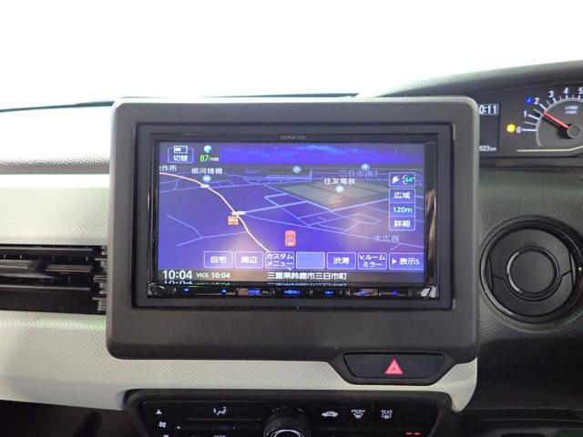 Ｎ－ＢＯＸ Ｌ　社外メモリーナビ　バックカメラ　ワンセグＴＶ　両側電動スライドドア　ＬＥＤオートライト　ワンオーナー　禁煙車　シートヒーター　ドラレコ前後　パーキングセンサー　純正エンジンスターター　ＵＳＢ充電（8枚目）