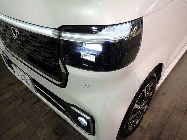 Ｎ－ＢＯＸカスタム コーディネートスタイル　オーディオレス　バックカメラ　両側電動スライドドア　ＬＥＤオートライト　ワンオーナー　禁煙車　Ｐセンサー　シートヒーター　レザーシート　ルーフコンソール　シートバックテーブル　ホンダセンシング（30枚目）