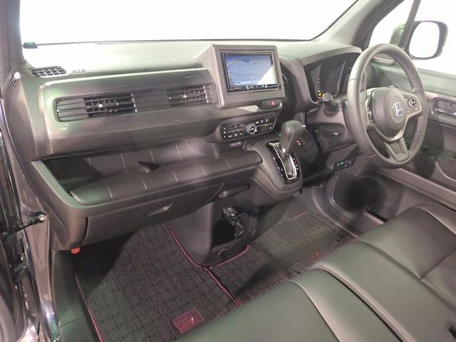 Ｎ－ＷＧＮカスタム Ｌ・ターボ　社外メモリーナビ　フルセグＴＶ　ＣＤ＆ＤＶＤ再生　ブルートゥース　バックカメラ　ＥＴＣ車載器　シートヒーター　ＬＥＤオートライト　禁煙車　Ｐセンサー　レザーシート　パドルシフト　ＵＳＢ充電（25枚目）