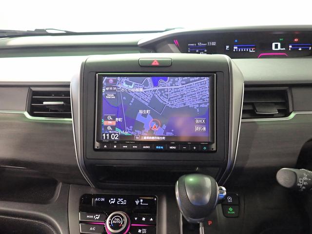 フリード＋ Ｇブラックスタイル　ギャザズメモリーナビ　フルセグＴＶ　ブルートゥース　バックカメラ　ＥＴＣ車載器　両側電動スライドドア　シートヒーター　ＬＥＤオートライト　ワンオーナー　ドラレコ前後　純正エンスタ　モデューロフルエアロ（7枚目）