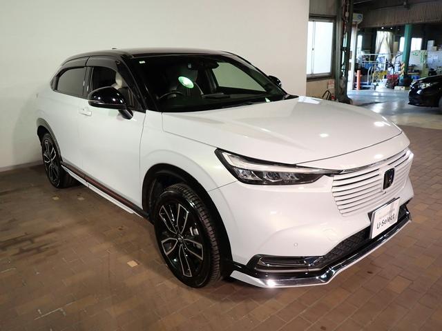 ヴェゼル ｅ：ＨＥＶＰＬａＹ　ギャザズ９インチナビ　フルセグＴＶ　ブルートゥース　全方位カメラ　ＥＴＣ２．０　ＬＥＤオートライト　ワンオーナー　禁煙車　パーキングセンサー　シート＆ステアリングヒーター　ワイヤレス充電　サンルーフ（31枚目）