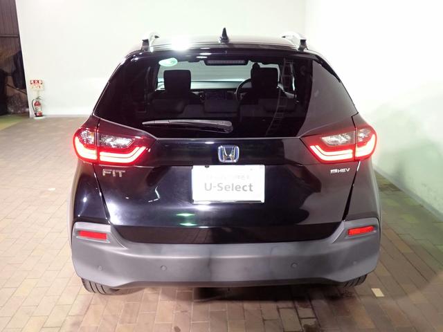 フィット ｅ：ＨＥＶクロスター　ギャザズ９インチＳＤナビ　フルセグＶ　ブルートゥース　バックカメラ　ＥＴＣ車載器　ＬＥＤオートライト　オートハイビーム　ワンオーナー　ドラレコ前後　パーキングセンサー　レーダークルーズＣ　ルーフレール（34枚目）