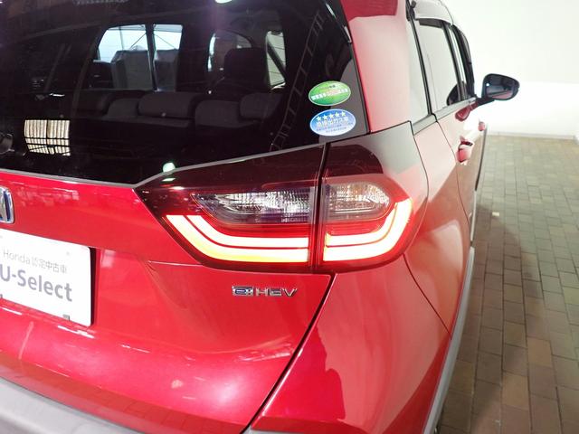 フィット ｅ：ＨＥＶクロスター　ギャザズ８インチＳＤナビ　フルセグＶ　ブルートゥース　バックカメラ　ＥＴＣ車載器　ＬＥＤオートライト　オートハイビーム　ワンオーナー　禁煙車　ドラレコ前後　パーキングセンサー　レーダークルーズＣ（29枚目）