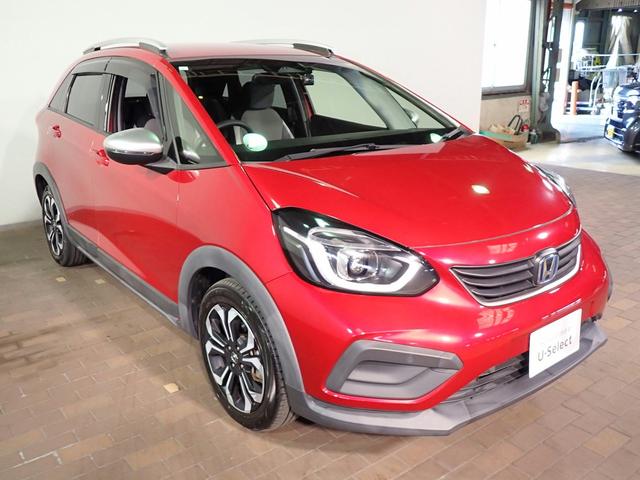 フィット ｅ：ＨＥＶクロスター　ギャザズ８インチＳＤナビ　フルセグＶ　ブルートゥース　バックカメラ　ＥＴＣ車載器　ＬＥＤオートライト　オートハイビーム　ワンオーナー　禁煙車　ドラレコ前後　パーキングセンサー　レーダークルーズＣ（31枚目）