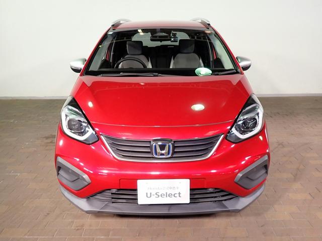 フィット ｅ：ＨＥＶクロスター　ギャザズ８インチＳＤナビ　フルセグＶ　ブルートゥース　バックカメラ　ＥＴＣ車載器　ＬＥＤオートライト　オートハイビーム　ワンオーナー　禁煙車　ドラレコ前後　パーキングセンサー　レーダークルーズＣ（32枚目）