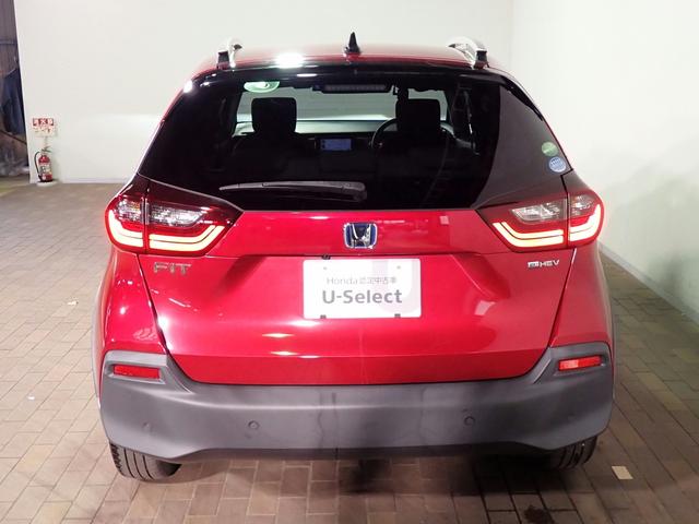 フィット ｅ：ＨＥＶクロスター　ギャザズ８インチＳＤナビ　フルセグＶ　ブルートゥース　バックカメラ　ＥＴＣ車載器　ＬＥＤオートライト　オートハイビーム　ワンオーナー　禁煙車　ドラレコ前後　パーキングセンサー　レーダークルーズＣ（35枚目）