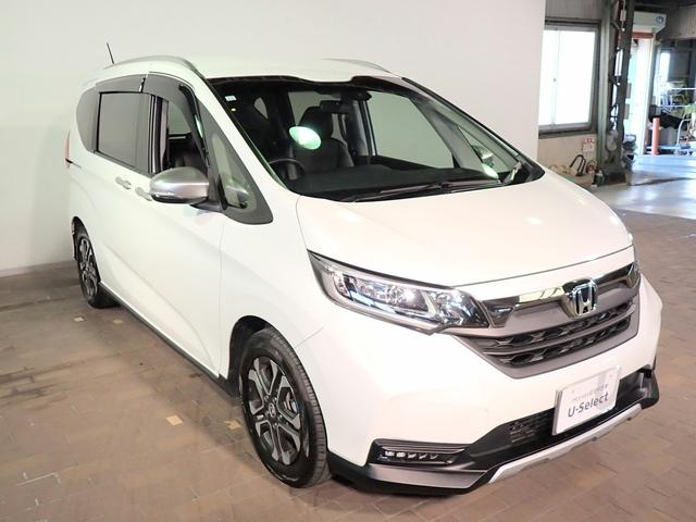 フリード＋ クロスター　ギャザズメモリーナビ　フルセグＴＶ　ブルートゥース　バックカメラ　ＥＴＣ車載器　両側電動スライドドア　ＬＥＤオートライト　シートヒーター　ワンオーナー　禁煙車　ハーフレザーシート　ルーフレール（30枚目）