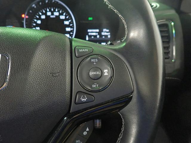 ヴェゼル RS・ホンダセンシング 社外メモリーナビ フルセグTV CD&DVD再生 ブルートゥース Bカメラ ETC車載器 LEDオートライト ワンオーナー シートヒーター パドルシフト ドラレコ ハーフレザーシート(13枚目)