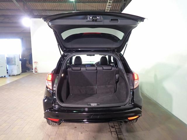 ヴェゼル RS・ホンダセンシング 社外メモリーナビ フルセグTV CD&DVD再生 ブルートゥース Bカメラ ETC車載器 LEDオートライト ワンオーナー シートヒーター パドルシフト ドラレコ ハーフレザーシート(27枚目)