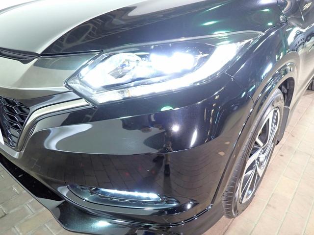 ヴェゼル RS・ホンダセンシング 社外メモリーナビ フルセグTV CD&DVD再生 ブルートゥース Bカメラ ETC車載器 LEDオートライト ワンオーナー シートヒーター パドルシフト ドラレコ ハーフレザーシート(28枚目)