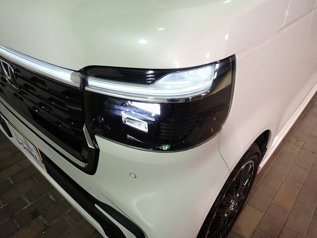 N-BOXカスタム ターボコーディネートスタイル オーディオレス バックカメラ 両側電動スライドドア LEDオートライト オートハイビーム ワンオーナー 禁煙車 Pセンサー シートヒーター レザーシート パドルシフト ホンダセンシング(30枚目)