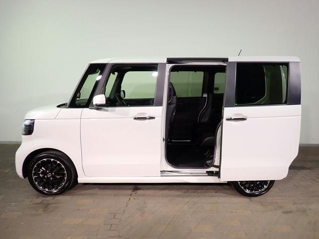 N-BOXカスタム ターボコーディネートスタイル オーディオレス バックカメラ 両側電動スライドドア LEDオートライト オートハイビーム ワンオーナー 禁煙車 Pセンサー シートヒーター レザーシート パドルシフト ホンダセンシング(33枚目)