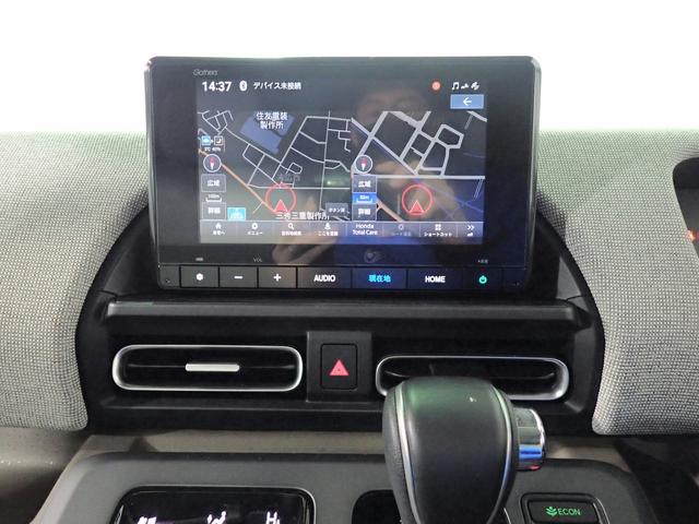 フリード e:HEVエアーEX ギャザズ8インチメモリーナビ ブルートゥース バックカメラ 両側電動スライドドア LEDオートライト オートハイビーム ワンオーナー 禁煙車 シートヒーター BSI パーキングセンサー(8枚目)