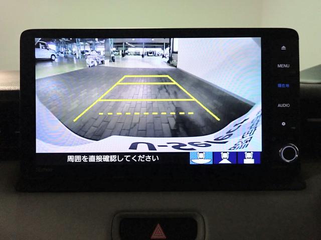 ヴェゼル ｅ：ＨＥＶＺ　ギャザズ９インチナビ　フルセグＴＶ　ブルートゥース　バックカメラ　ＥＴＣ２．０　ＬＥＤオートライト　ワンオーナー　禁煙車　シート＆ステアリングヒーター　ドラレコ前後　ハーフレザーシート　ＢＳＩ（9枚目）