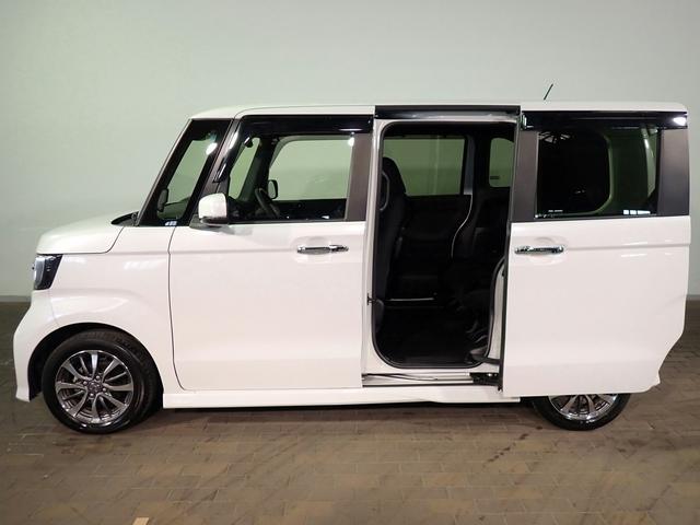 Ｎ－ＢＯＸカスタム Ｌ　社外メモリーナビ　フルセグＴＶ　Ｂカメラ　左側電動スライドドア　ＥＴＣ車載器　ＬＥＤオートライト　ワンオーナー　禁煙車　Ｐセンサー　シートヒーター　ＵＳＢ充電　シートバックテーブル　Ｈセンシング（33枚目）