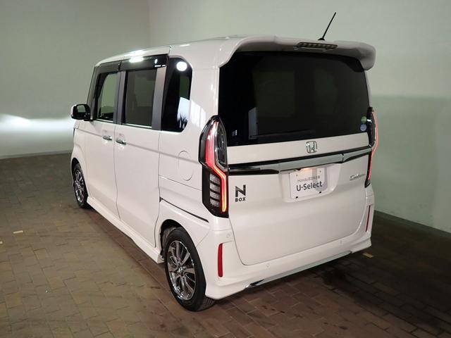 Ｎ－ＢＯＸカスタム Ｌ　社外メモリーナビ　フルセグＴＶ　Ｂカメラ　左側電動スライドドア　ＥＴＣ車載器　ＬＥＤオートライト　ワンオーナー　禁煙車　Ｐセンサー　シートヒーター　ＵＳＢ充電　シートバックテーブル　Ｈセンシング（34枚目）