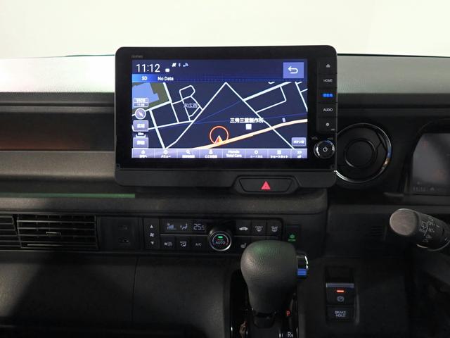 Ｎ－ＢＯＸカスタム ターボコーディネートスタイル　ギャザズ９インチメモリーナビ　フルセグＴＶ　ブルートゥース　Ｂカメラ　両側電動スライドドア　ＬＥＤオートライト　ワンオーナー　禁煙車　Ｐセンサー　シートヒーター　シートバックテーブル　ルーフコンソール（8枚目）