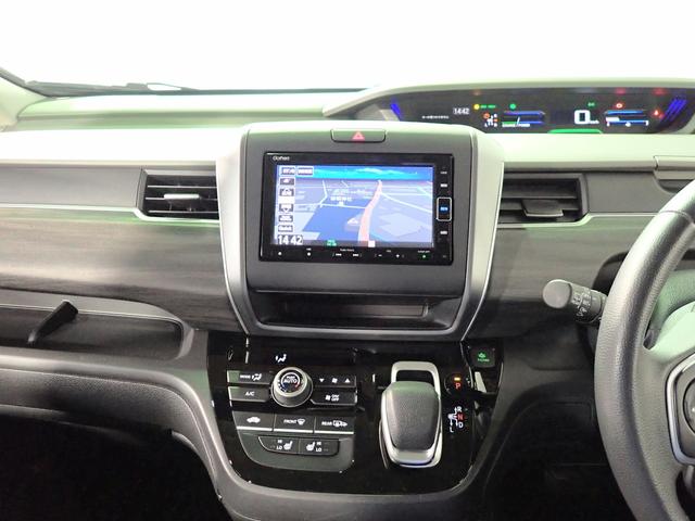 フリードハイブリッド ハイブリッド・Gホンダセンシング ギャザズメモリーナビ ブルートゥース Bカメラ ETC車載器 両側電動スライドドア 純正エンスタ LEDオートライト ワンオーナー 禁煙車 Sヒーター パーキングセンサー C&Sパーケージ フルエアロ(8枚目)