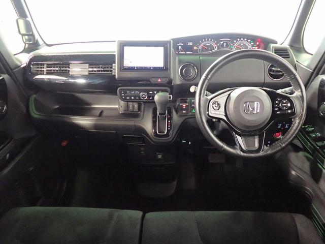 N-BOXカスタム L 社外メモリーナビ フルセグTV Bカメラ 両側電動スライドドア LEDオートライト ワンオーナー 禁煙車 Pセンサー シートヒーター USB充電 シートバックテーブル ホンダセンシング スマートキー(24枚目)