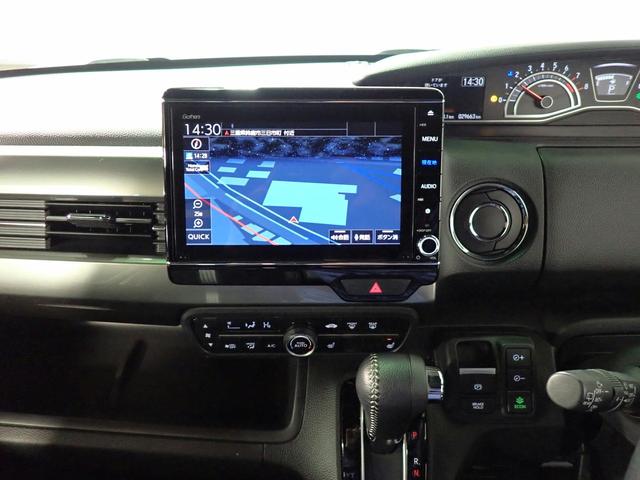 Ｎ－ＢＯＸカスタム Ｌターボスタイル＋ブラック　ギャザズ８インチメモリーナビ　フルセグＴＶ　ブルートゥース　Ｂカメラ　両側電動スライドドア　ＬＥＤオートライト　パーキングセンサー　シートヒーター　シートバックテーブル　パドルシフト　ターボ（8枚目）