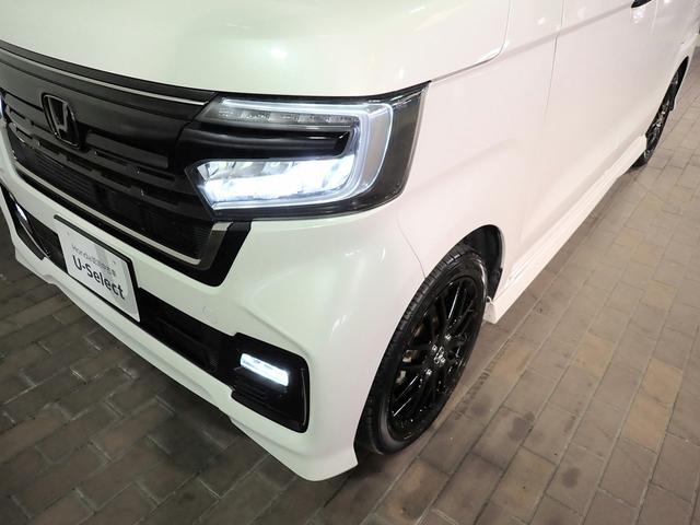 Ｎ－ＢＯＸカスタム Ｌターボスタイル＋ブラック　ギャザズ８インチメモリーナビ　フルセグＴＶ　ブルートゥース　Ｂカメラ　両側電動スライドドア　ＬＥＤオートライト　パーキングセンサー　シートヒーター　シートバックテーブル　パドルシフト　ターボ（30枚目）