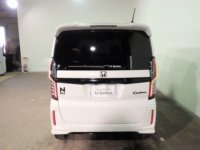 Ｎ－ＢＯＸカスタム Ｌターボスタイル＋ブラック　ギャザズ８インチメモリーナビ　フルセグＴＶ　ブルートゥース　Ｂカメラ　両側電動スライドドア　ＬＥＤオートライト　パーキングセンサー　シートヒーター　シートバックテーブル　パドルシフト　ターボ（35枚目）