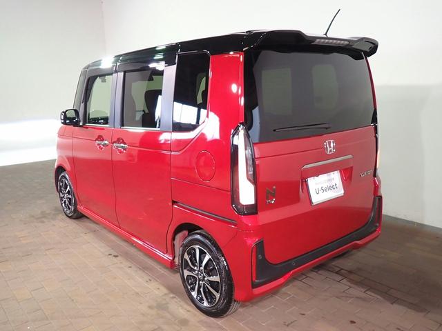 Ｎ－ＢＯＸカスタム コーディネートスタイル　社外メモリーナビ　フルセグＴＶ　ブルートゥース　Ｂカメラ　両側電動スライドドア　ＬＥＤオートライト　ＥＴＣ車載器　ワンオーナー　禁煙車　Ｐセンサー　シートヒーター　シートバックテーブル（34枚目）